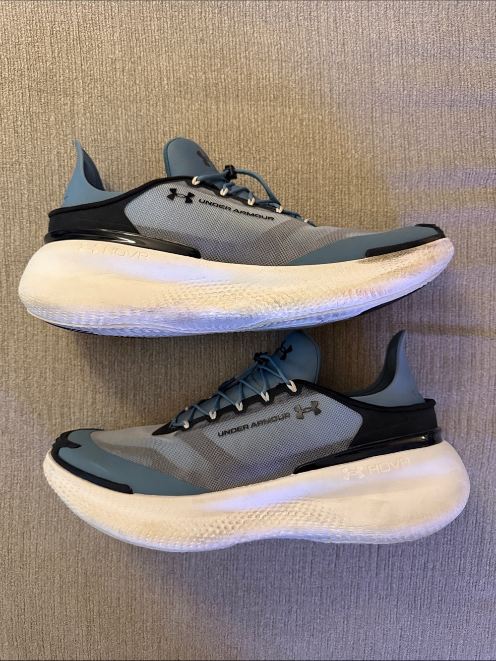 Under Armour Men's Blue and Black HOVR Training Shoes
